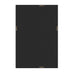 Inga Walnut Wood Long Rectangle 120x80cm Wall Mirror