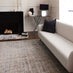 Iona Textured Beige Abstract Rug 160x230