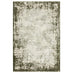 Iona Textured Green Border Rug 120x170