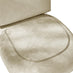 2x Iko Wood & Cream Indoor / Outdoor Accent Chairs Set