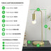 Lola Brass Metal Desk Lamp