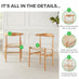2x Lugar Solid Beech Wooden Rope Dining Chairs