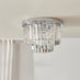 Isabella Cut Glass Crystal Drop Ceiling Light