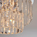 Isabella Cut Glass Crystal Drop Ceiling Light
