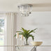 Isabella Cut Glass Crystal Drop Ceiling Light