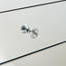 Italian 3 Drawer Mirrored Bedside Table