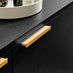 Ivala Black and Copper 2 Door Sideboard