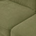 Jasper Green Linen-Look Fabric 2 Seater Sofa