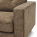 Jasper Brown Faux Leather 3 Seater Sofa