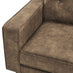 Jasper Brown Faux Leather Armchair