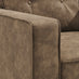Jasper Brown Faux Leather Armchair