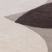 Jenson Grey Pebble Shapes Rug 120x170