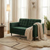 Jolene Emerald Green Velvet 2 Seater Sofa