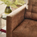 Jolene Tan Faux Leather 2 Seater Sofa