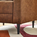 Jolene Tan Faux Leather Armchair