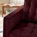 Jolene Maroon Velvet Armchair