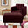 Jolene Maroon Velvet Footstool