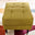 Jolene Mustard Yellow Velvet Footstool