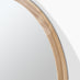 Judith Oak Wood Medium 80x80cm Round Wall Mirror