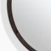Judith Walnut Wood Medium 80x80cm Round Wall Mirror