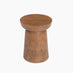 Jura Round Walnut Wood Side Table