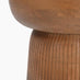 Jura Round Walnut Wood Side Table