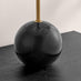 Joceline Black Marble Round Table Lamp