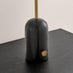Joceline Black Marble Tall Dimmable Table Lamp