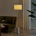 Joceline White Marble Standing Floor Lamp