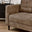 Jolene Brown Faux Leather 3 Seater Sofa