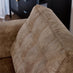 Jolene Brown Faux Leather Armchair