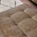 Jolene Brown Faux Leather Footstool