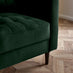 Jolene Emerald Green Velvet Armchair