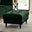 Jolene Emerald Green Velvet Footstool