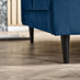 Jolene Navy Blue Velvet 2 Seater Sofa