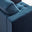 Jolene Navy Blue Velvet Armchair