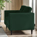 Jolene Emerald Green Velvet 2 Seater Sofa