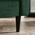 Jolene Emerald Green Velvet 3 Seater Sofa