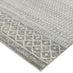 Korra Grey Aztec Patterned Rug 120x170