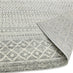 Korra Grey Aztec Patterned Rug 120x170