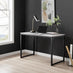 Kendrick Grey and Black Office Desk