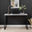 Kendrick Grey and Black Office Desk