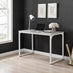 Kendrick Grey and White Office Desk