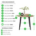 Koko Round Oak Effect 4 Seater Dining Table