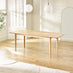 Leif Rectangular Oak Veneer Wood Large Extending 6-8 Seater Dining Table