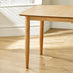 Leif Oak Veneer Wood Rectangular Extending Table & 8 Caia Wishbone Dining Chairs