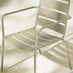 Leros Cream Metal 6 Seat Garden Dining Set