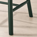 2x Lilibet Spindle Back Green Solid Wood Dining Chairs