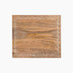 Lima 1 Drawer White Oak Wood Carved Bedside Table