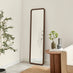 Line Walnut Wood Full Length Rectangle 170x50cm Mirror